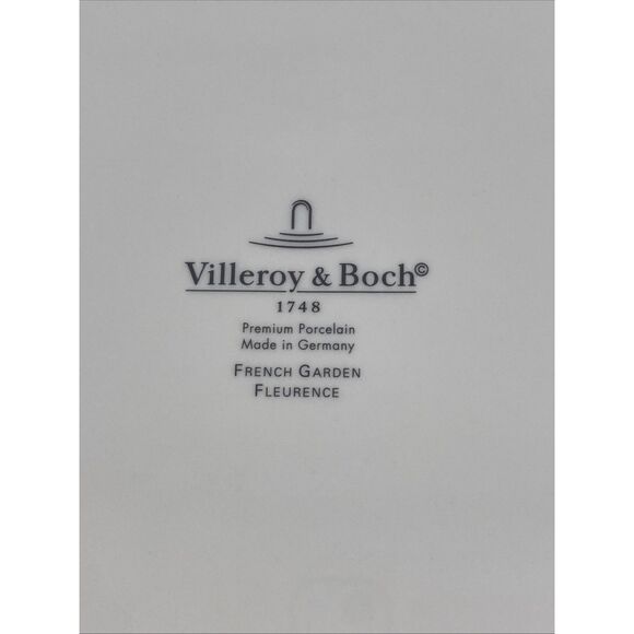 Villeroy Boch French Garden Fleurence Dinner Plates Set (2) 10.5” 1748 - Picture 6 of 6